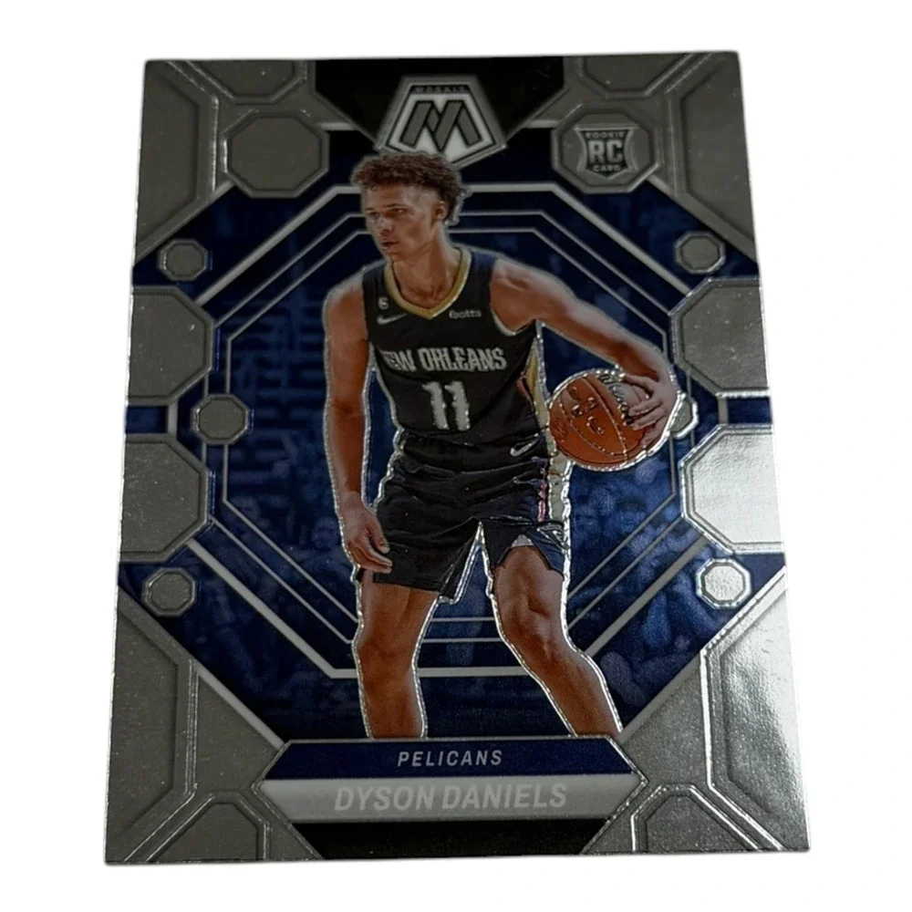 2022-23 Panini Mosaic Dyson Daniels New Orleans Pelicans Rookie Card 203 Silver